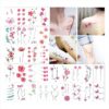 Flower Tattoo Stickers-2