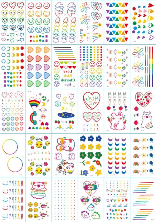 Temporary Cute Tattoo Ideas Stickers